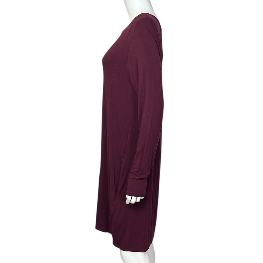 Peruvian Connection Astrid Dress in Wine - sz Large - Picture 4 of 8